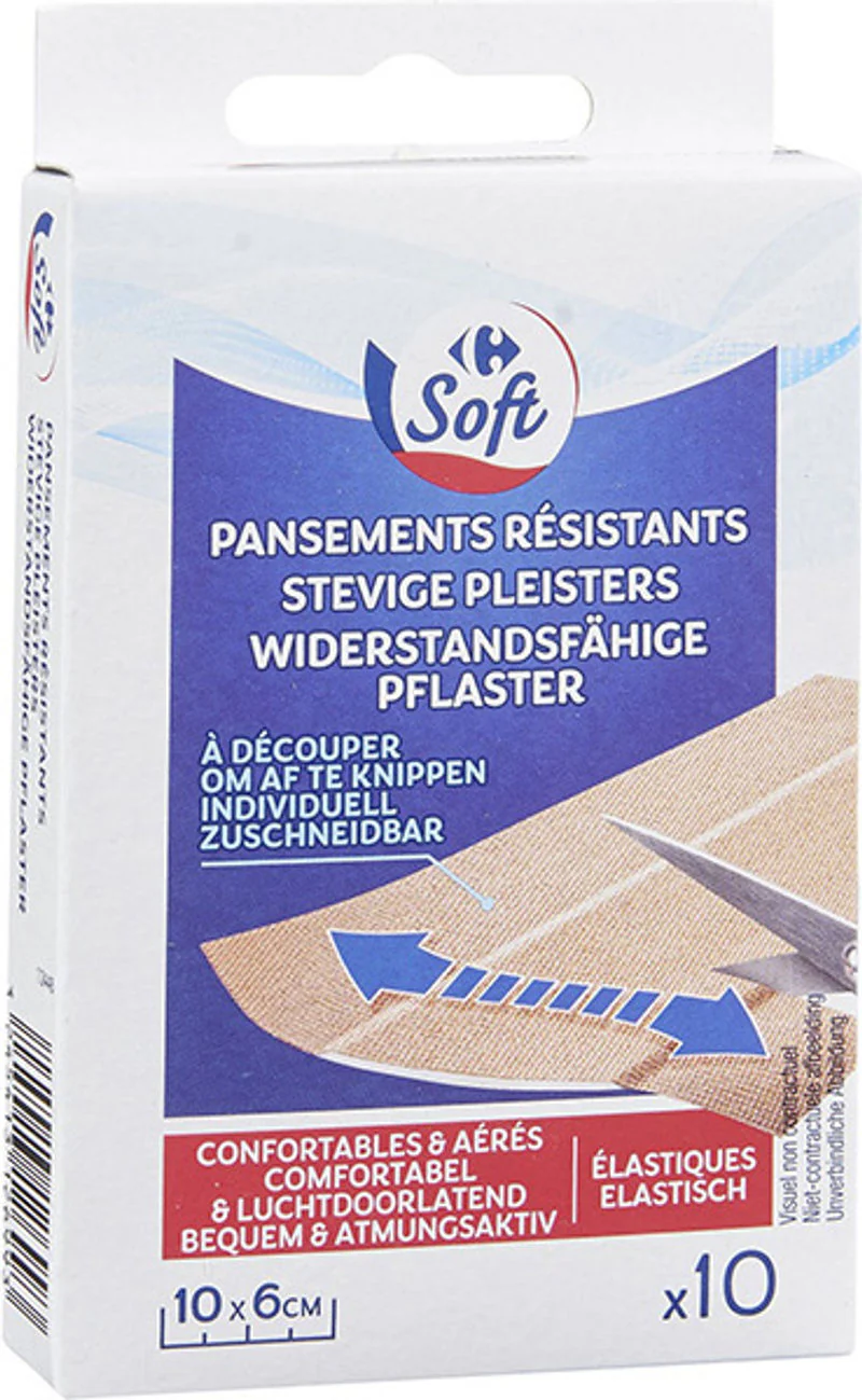 heavy duty bandages to cut 10pc (#119372)