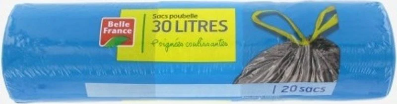 bin liners with handles 30l 20pc (#119571)