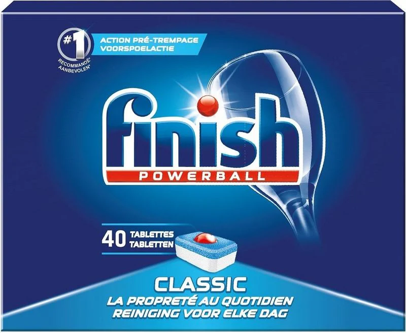 powerball classic dishwasher tablets 40pc (#119719)