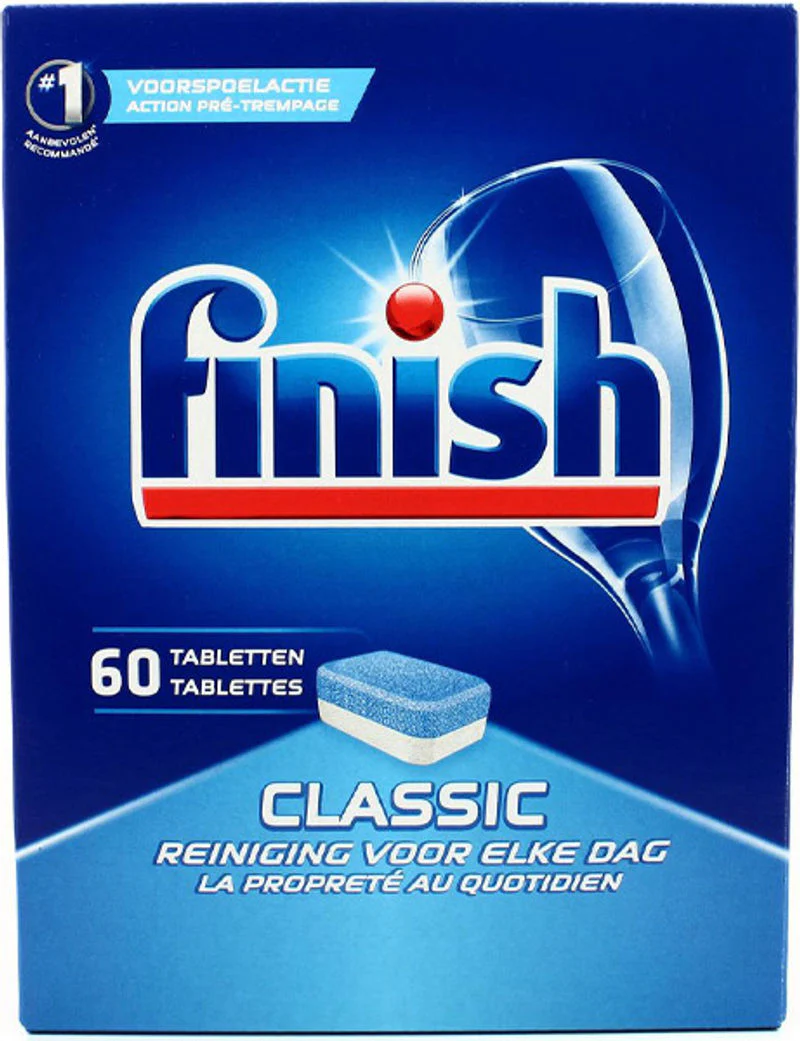 dishwasher tablets classic 60pc\finish (#119724)