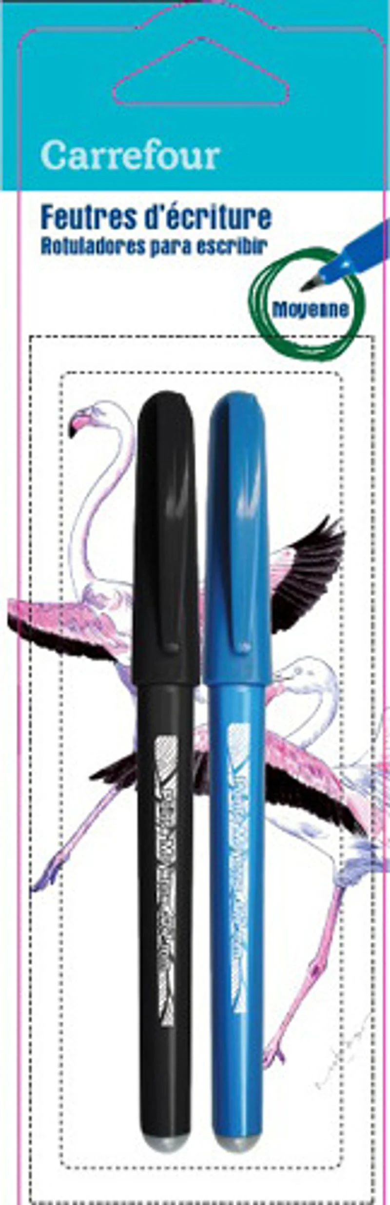 pack of 2 marker pens 2pc (#119866)