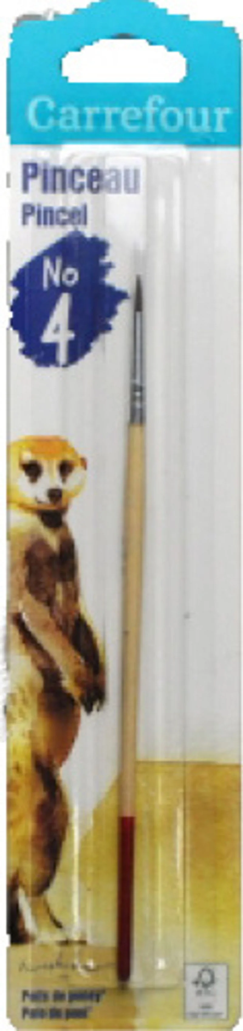 pony hair painting brush n4 (#119879)