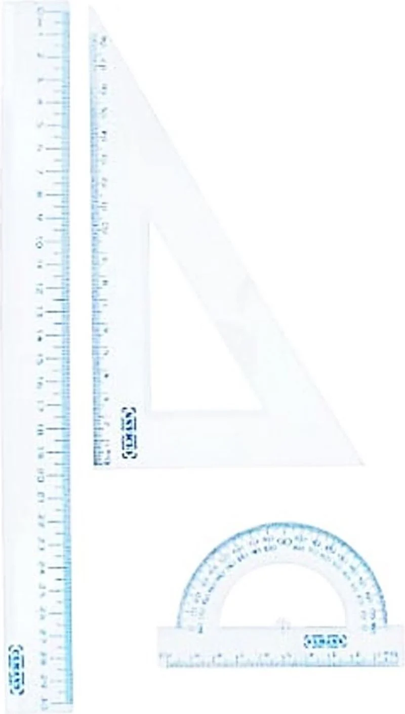 3-pieces plastic tracing kit 3pc (#119896)