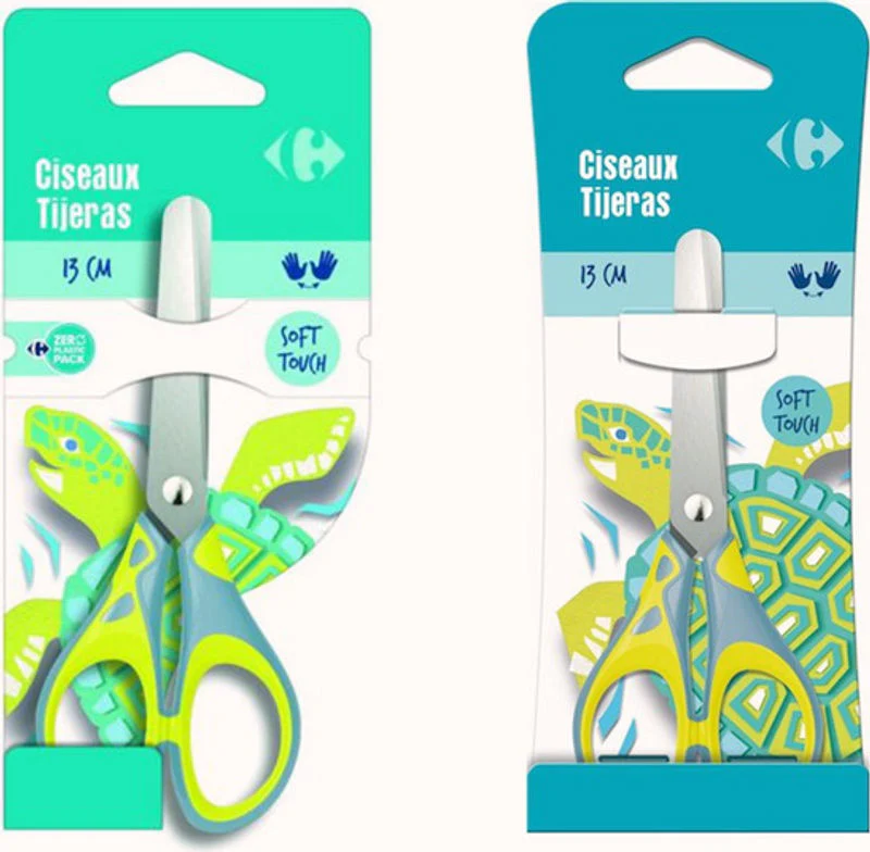 scissors 13cm blunt tip assorted (#119906)