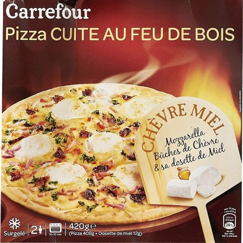 goat cheese honey pizza 420g (#119936)