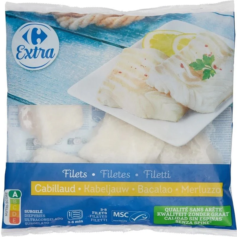 msc cod fillets 600g (#119941)