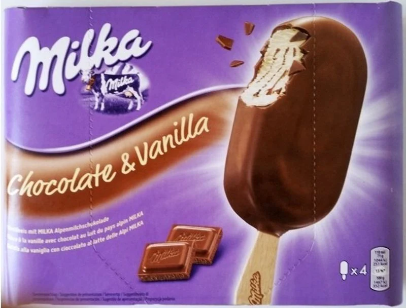 chocolate and vanilla ice cream 4x10ml (#119959)