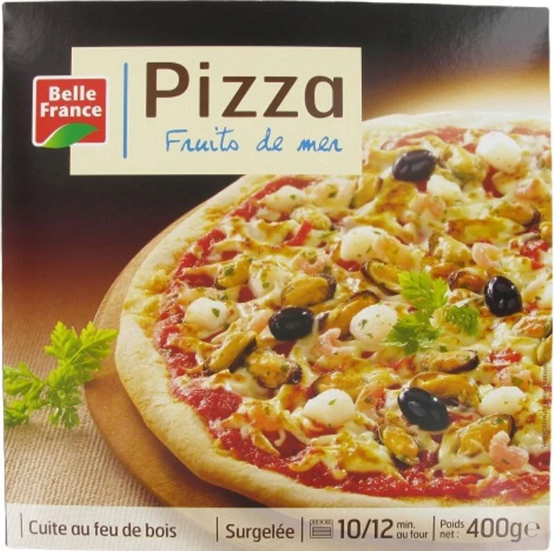 seafood pizza 400g (#119977)