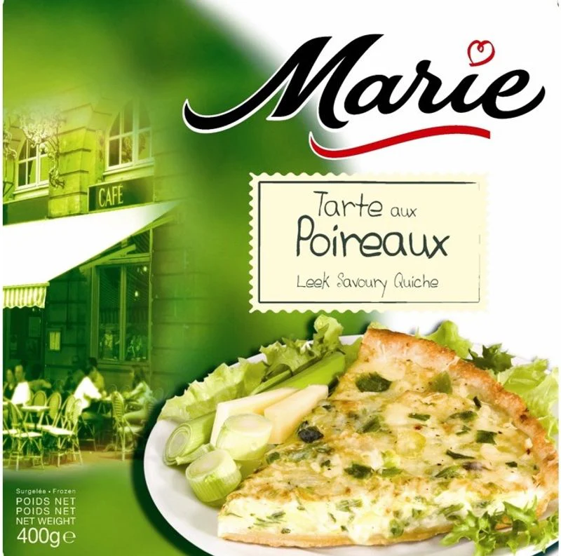 leek quiche 400g (#120035)