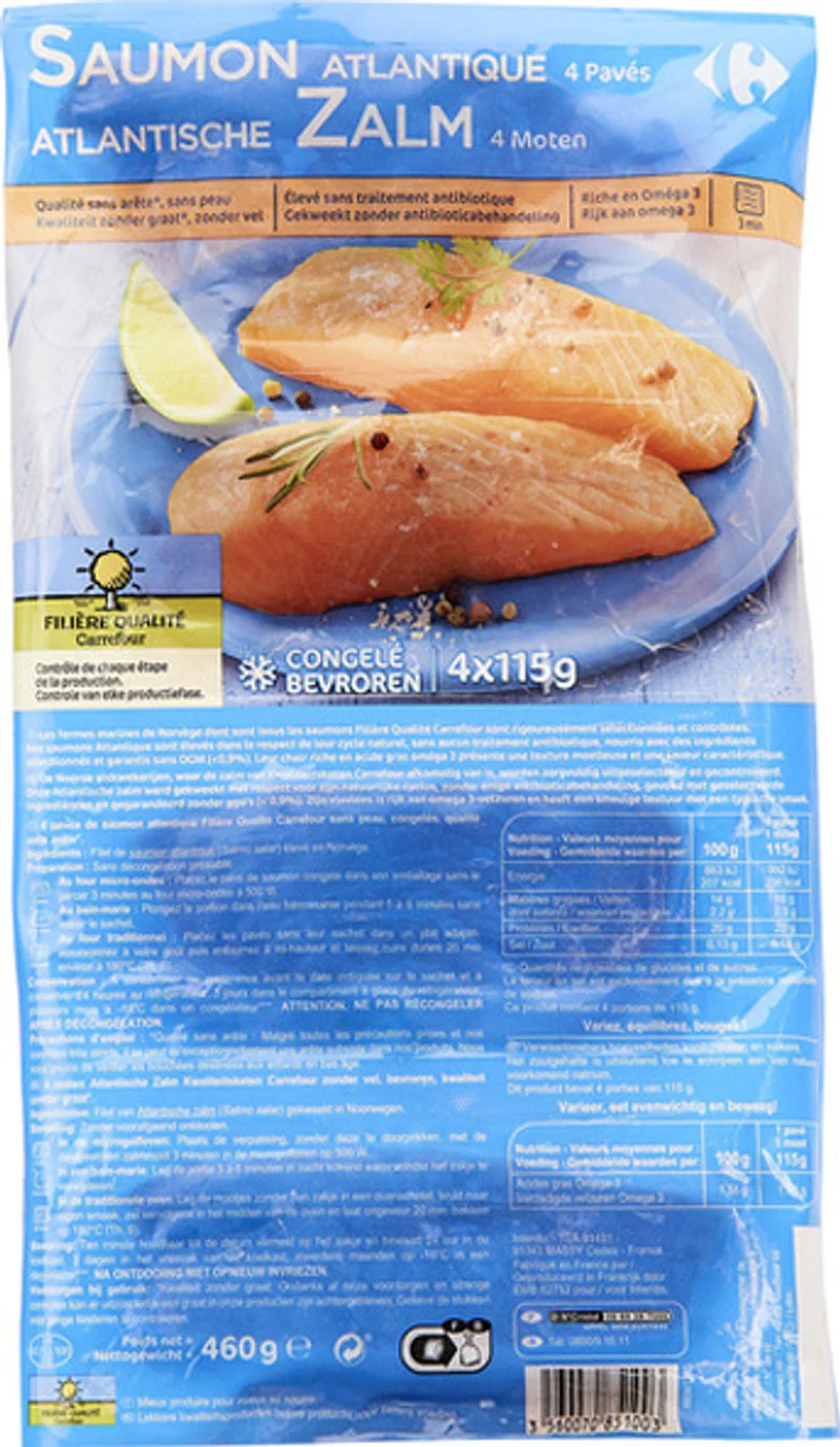 atlantic salmon portions 4x115g (#120040)