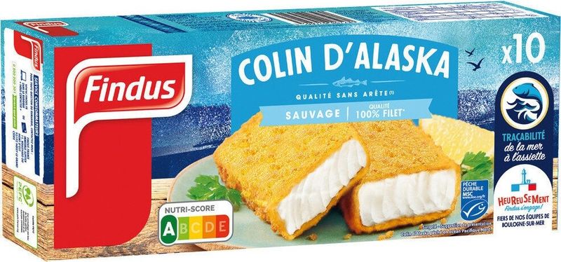 wild alaskan pollock fillet 510g (#120045)