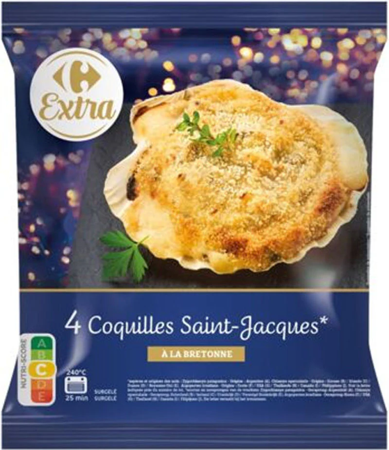 saint-jacques shells breton 4x90g (#120130)