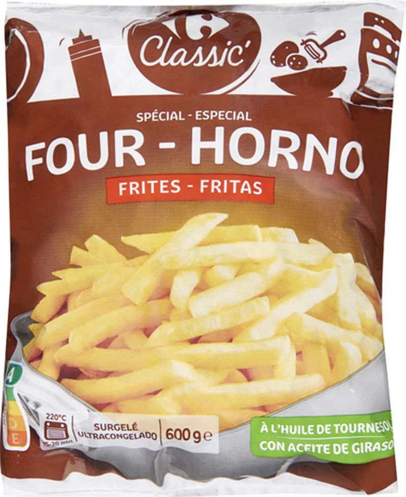 french fries classic 600g (#120139)