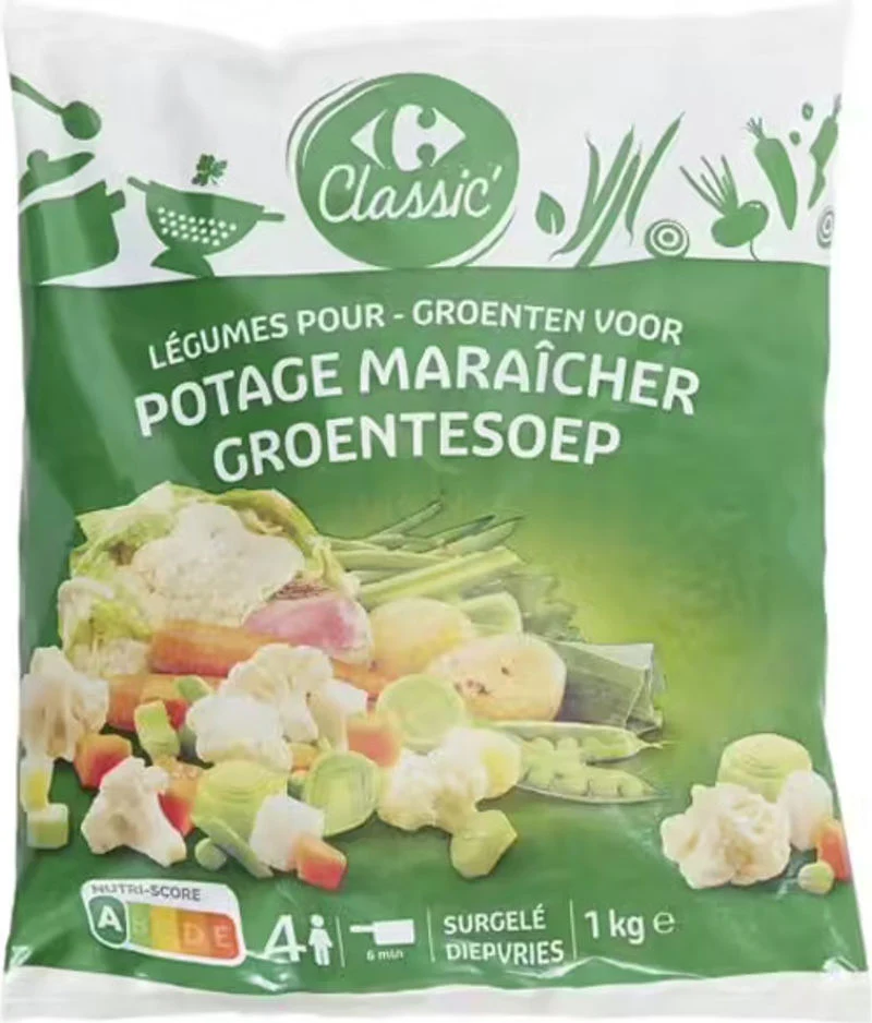 mixed veggies for soup 1kg (#120144)