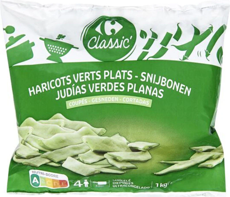 flat green beans 1kg (#120145)
