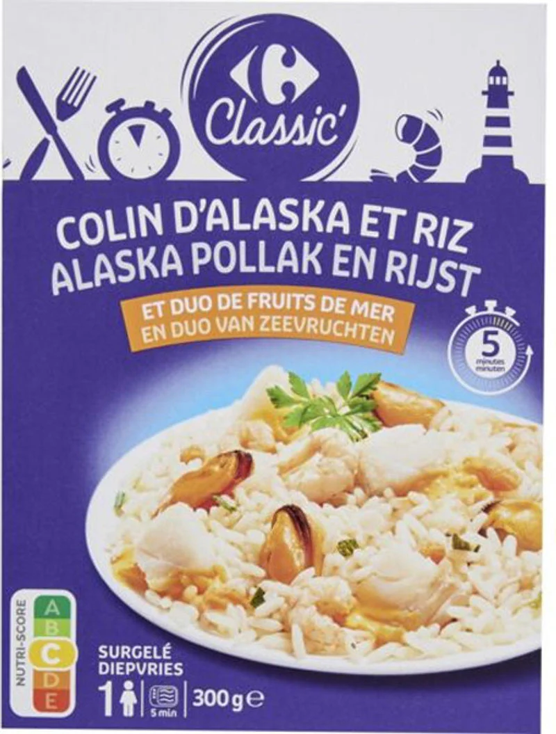 hake and seafood rice 300g (#120155)