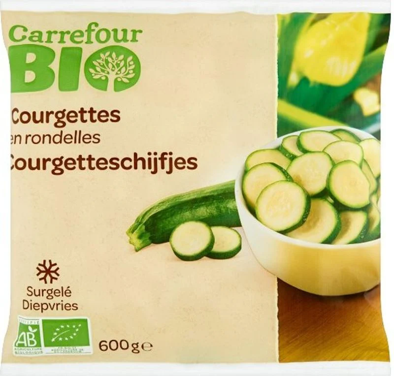 org sliced zucchini 600g (#120164)