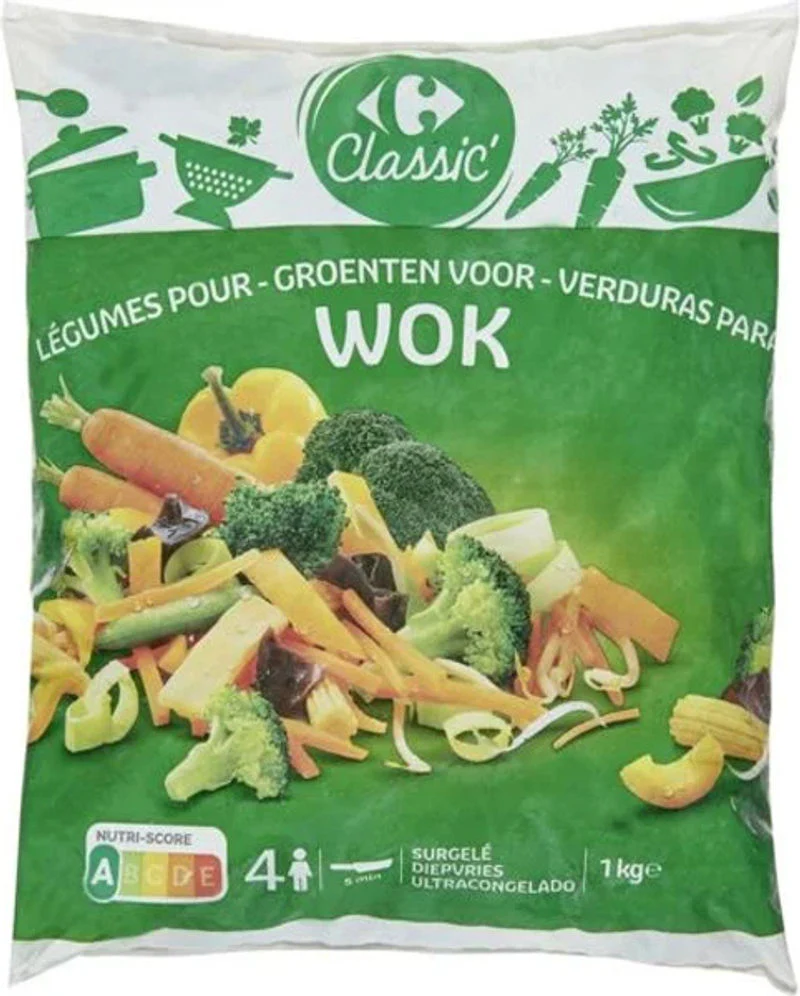 vegetables mix for wok 1kg (#120168)
