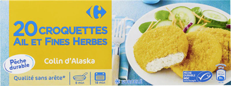 breaded fish garlic and herbs 20x50g (#120201)