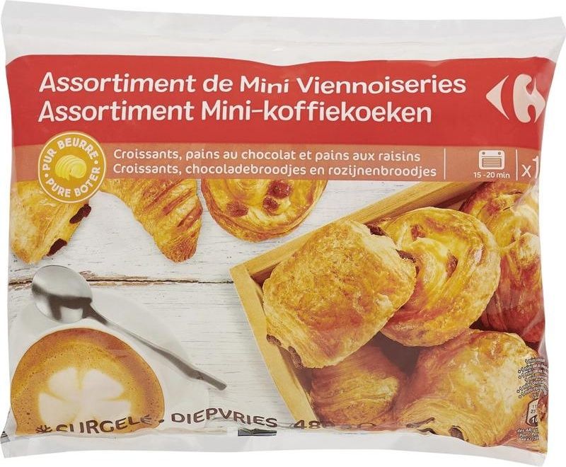 mini pastries assortment 480g (#120229)
