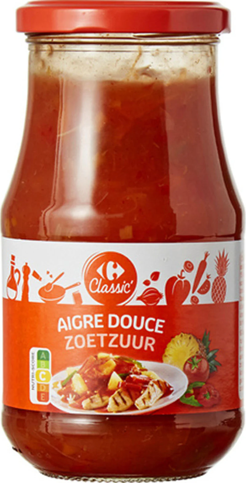 sweet and sour sauce 420g (#120310)