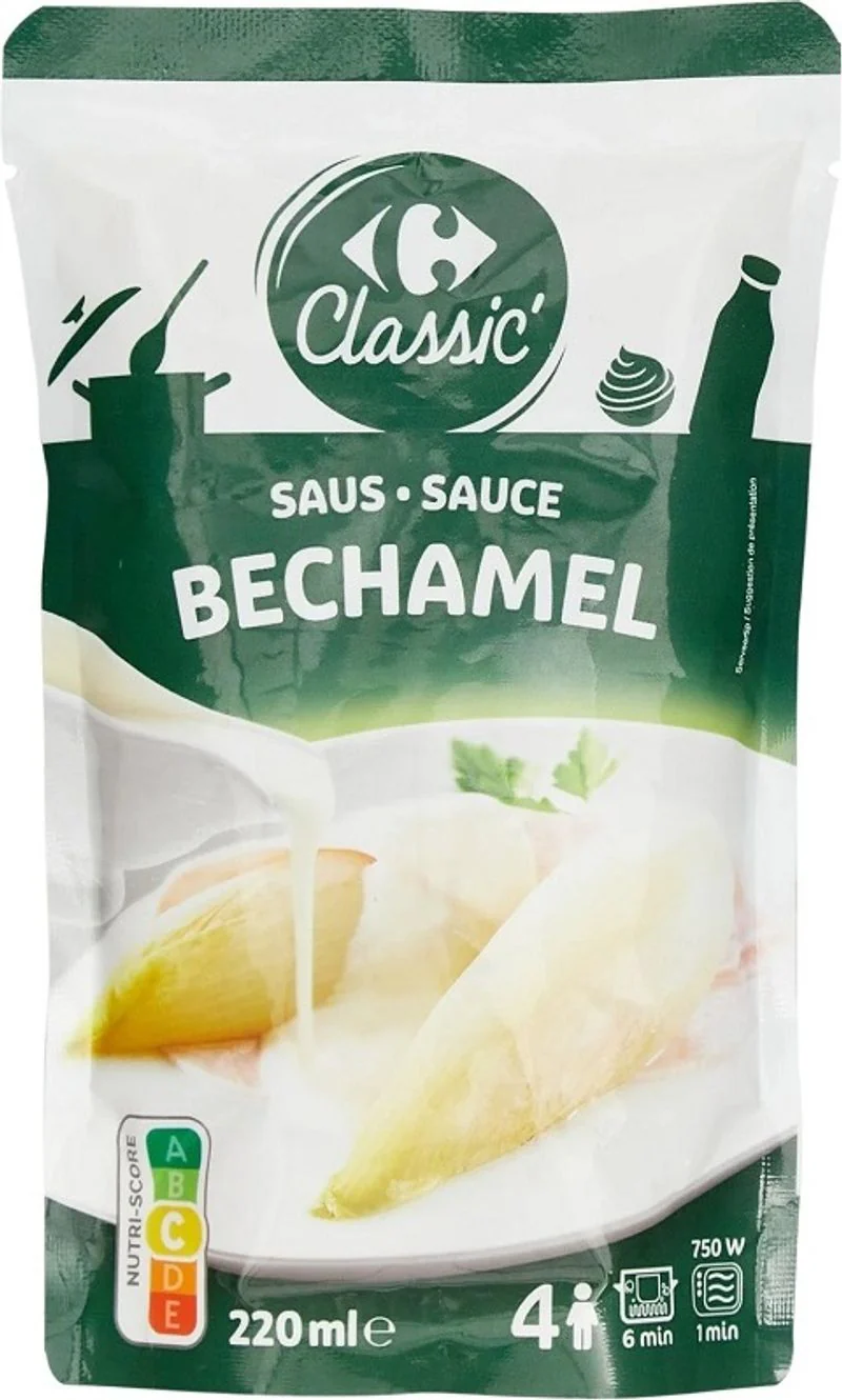 bechamel sauce 220ml (#120362)