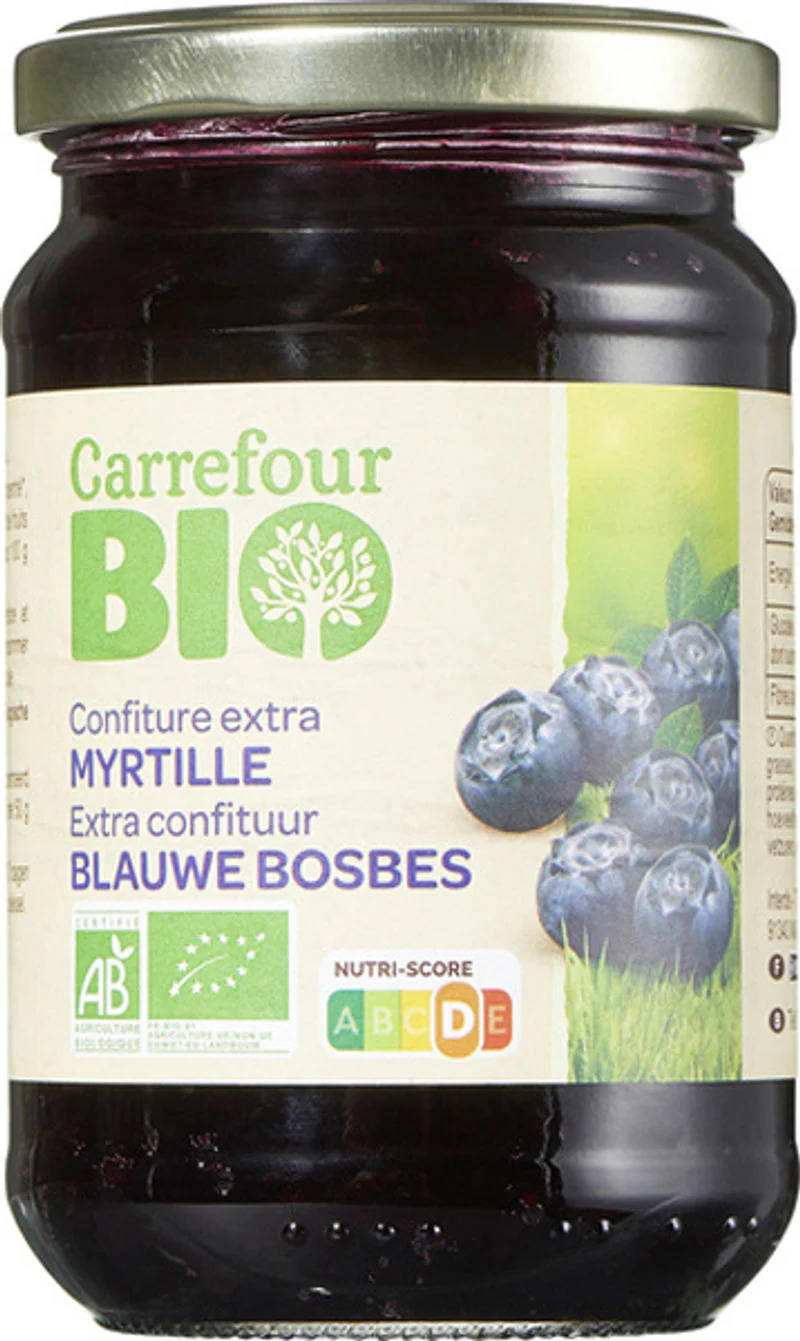 organic blueberry jam 360g (#120447)