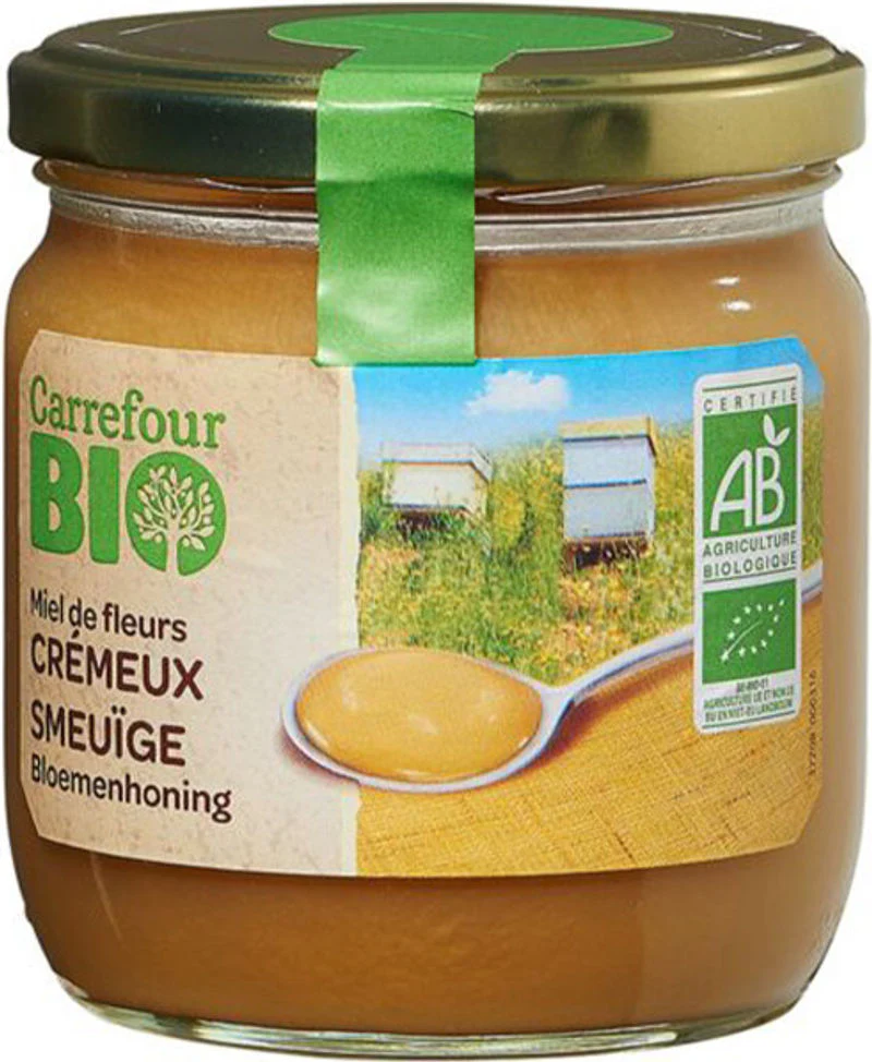 organic creamy honey 500g (#120513)