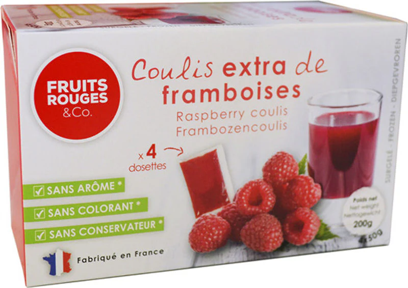 raspberry puree 50g (#120532)