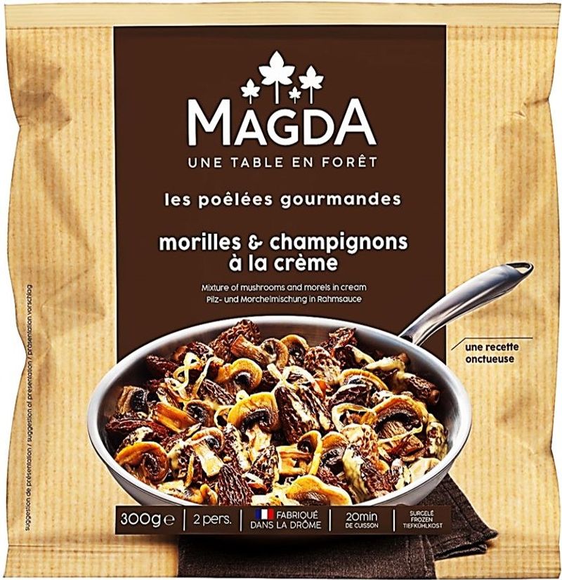 mushrooms and morels in cream 300g (#120570)