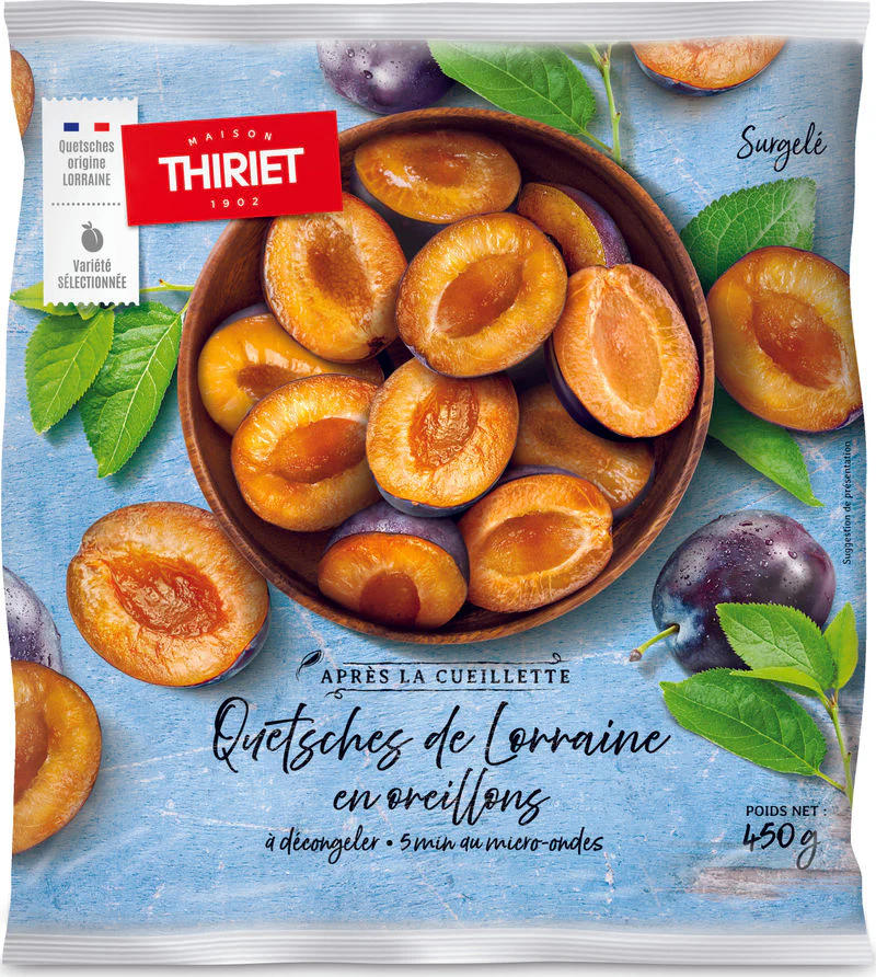 half quetsche plums from lorraine 450g (#120599)