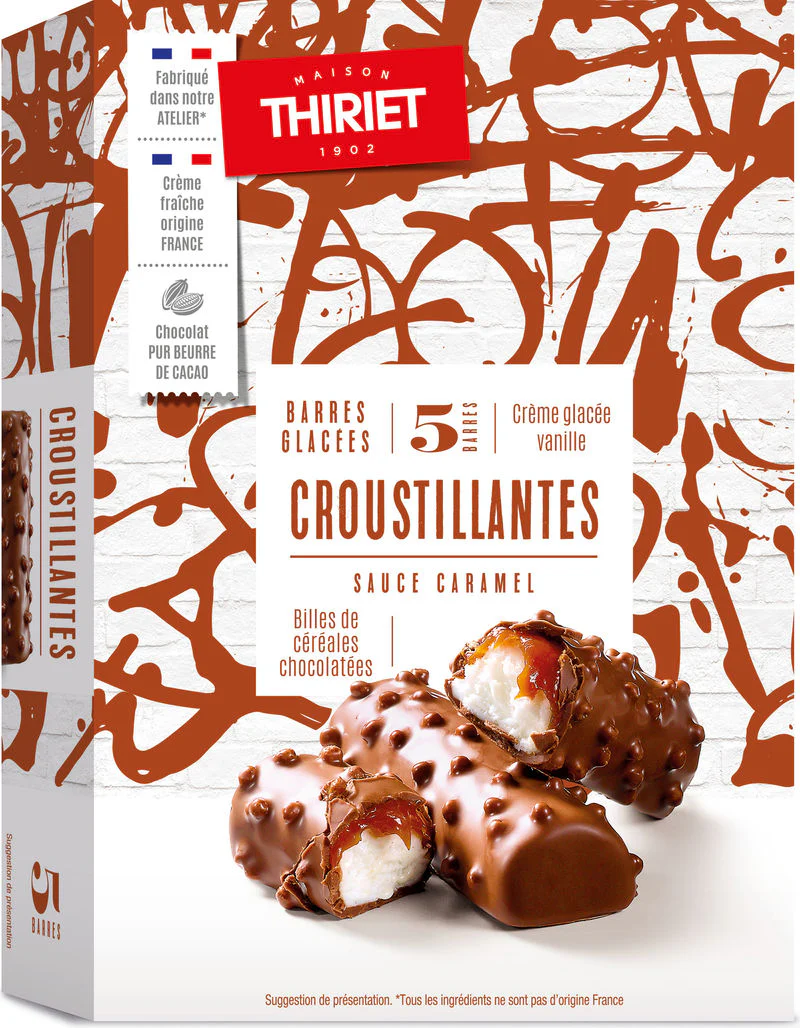 crunchy ice cream bars 5x40g 5pcx40g (#120600)