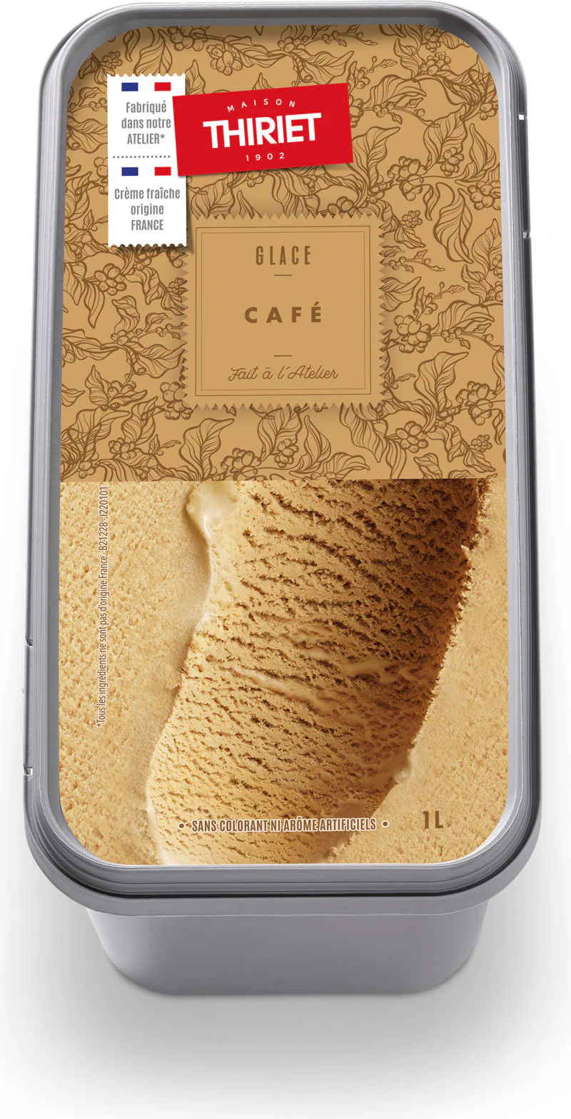 ice cream tub coffee 1l (#120645)