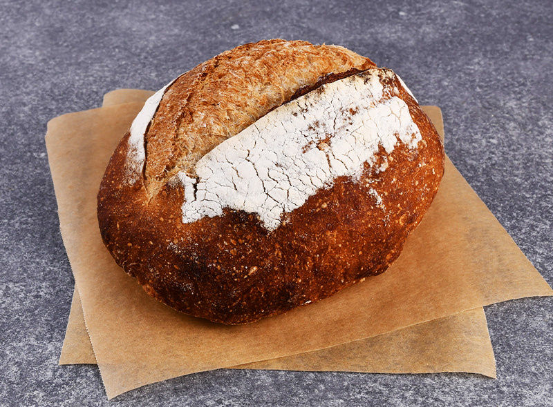 artisanal whole sourdough 500g (#120892)