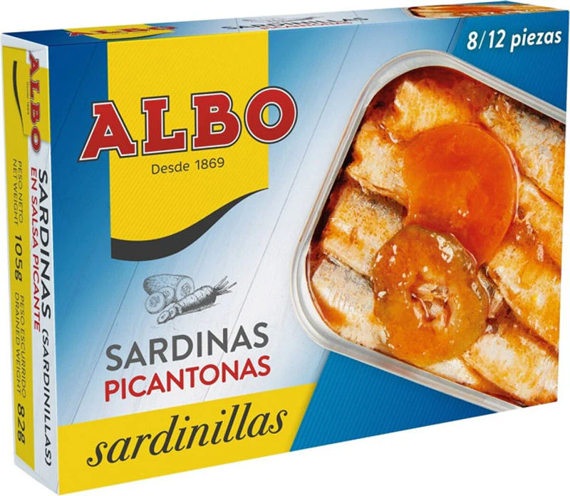 small sardines in spicy sauce 125g (#121068)