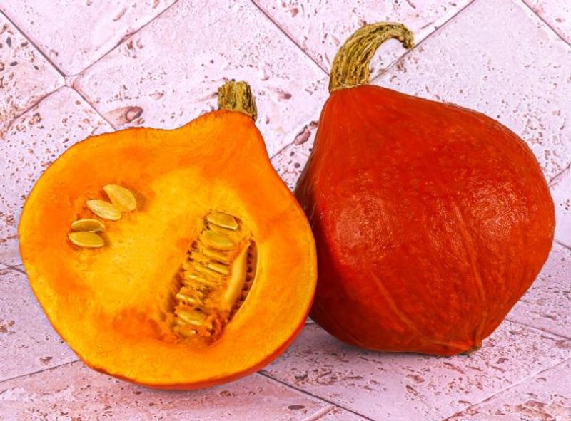 org red kuri squash 1kg(+ -) (+/-)/b.r.  (#121149)