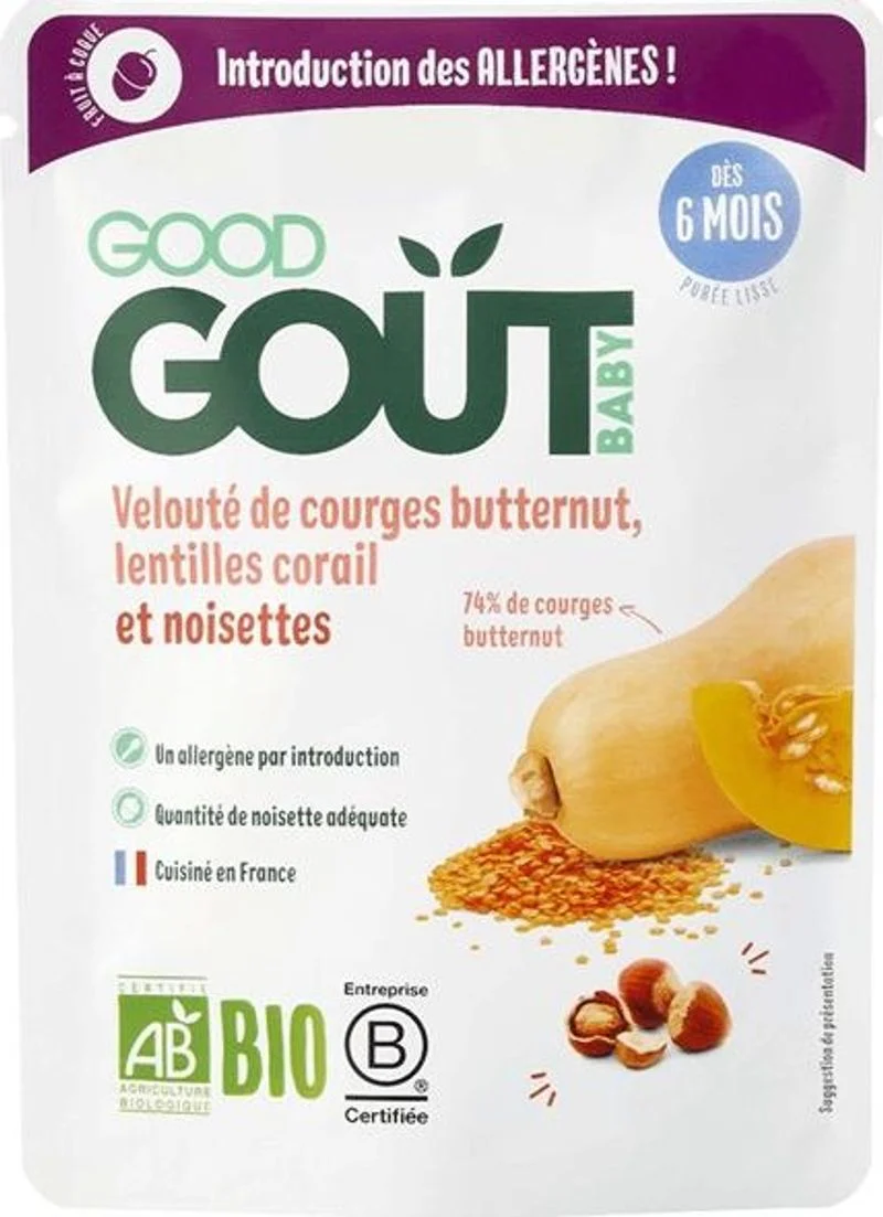 butternut lentil hazelnut veloute 190g (#121387)