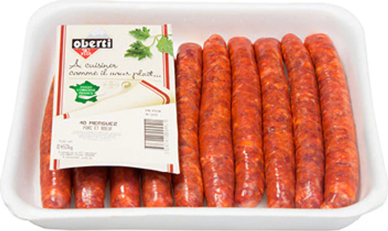 pork merguez sausages 10pc (#121450)