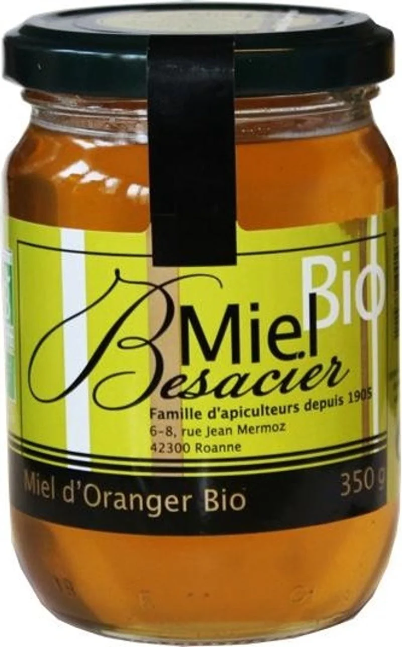 organic orange blossom honey 350g (#121949)