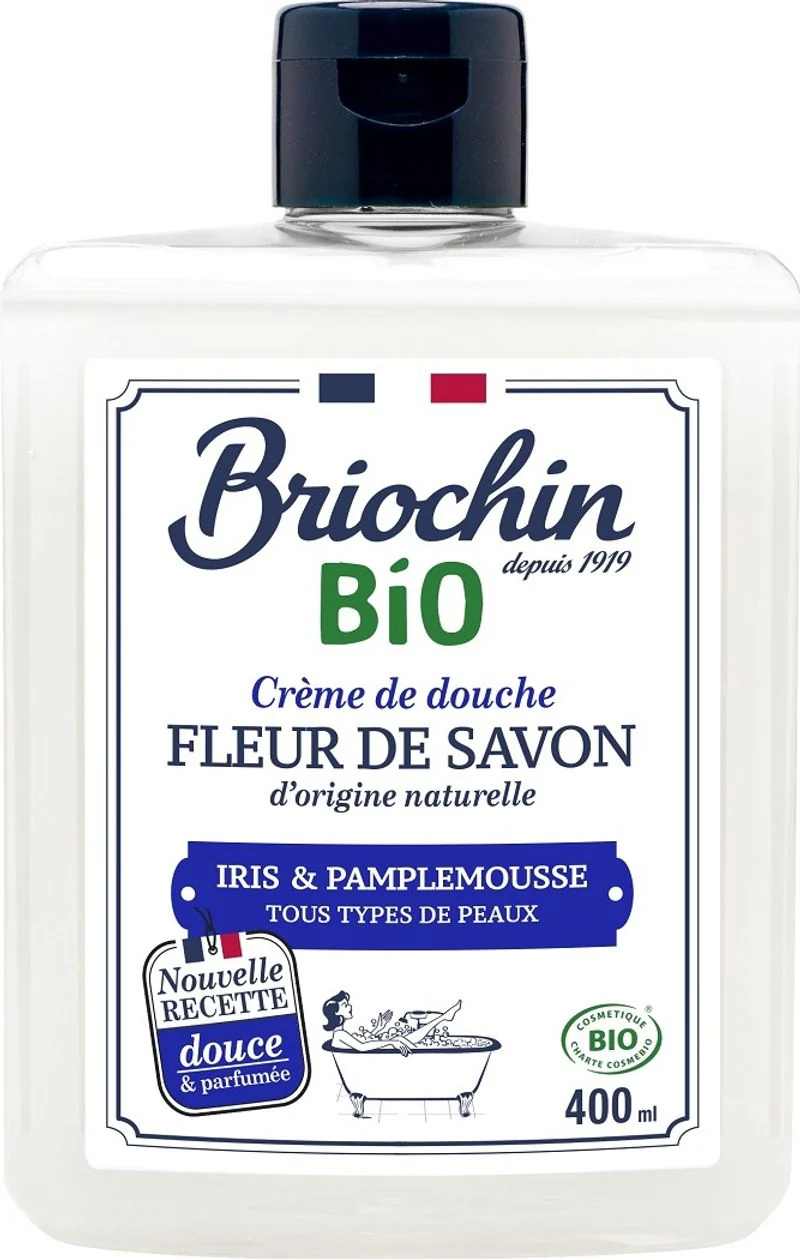 organic iris and grapefruit shower cream 400ml\briochin (#121966)