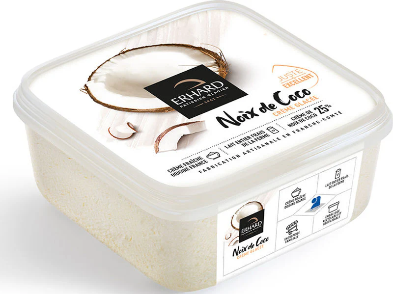 coconut ice cream 450g (#121998)