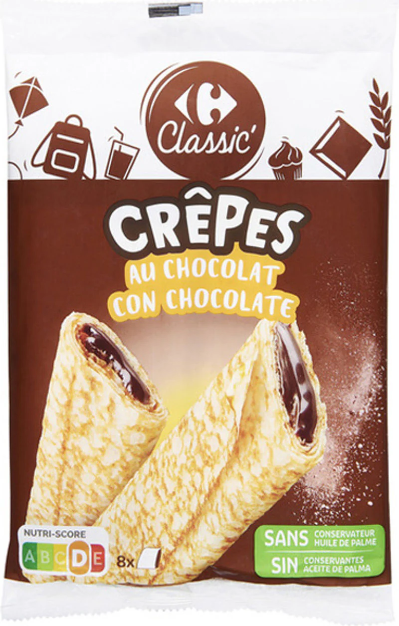 choco crepes pastry 256g (#122127)