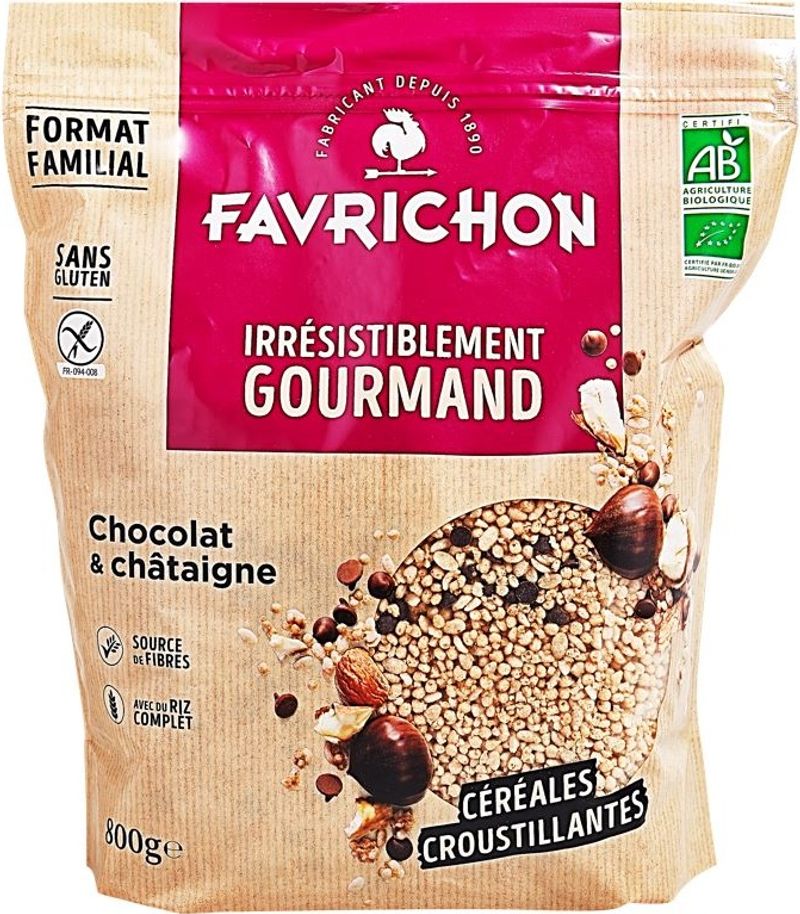 organic chocolate chestnut cereal 800g (#122192)