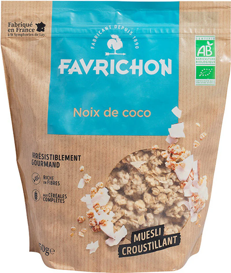organic coconut muesli 450g (#122202)