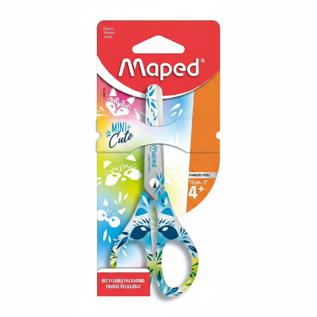 round tip scissors assorted colors (#122262)