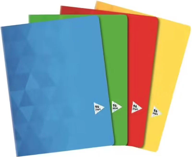 stapled writing book assorted colors (#122288)