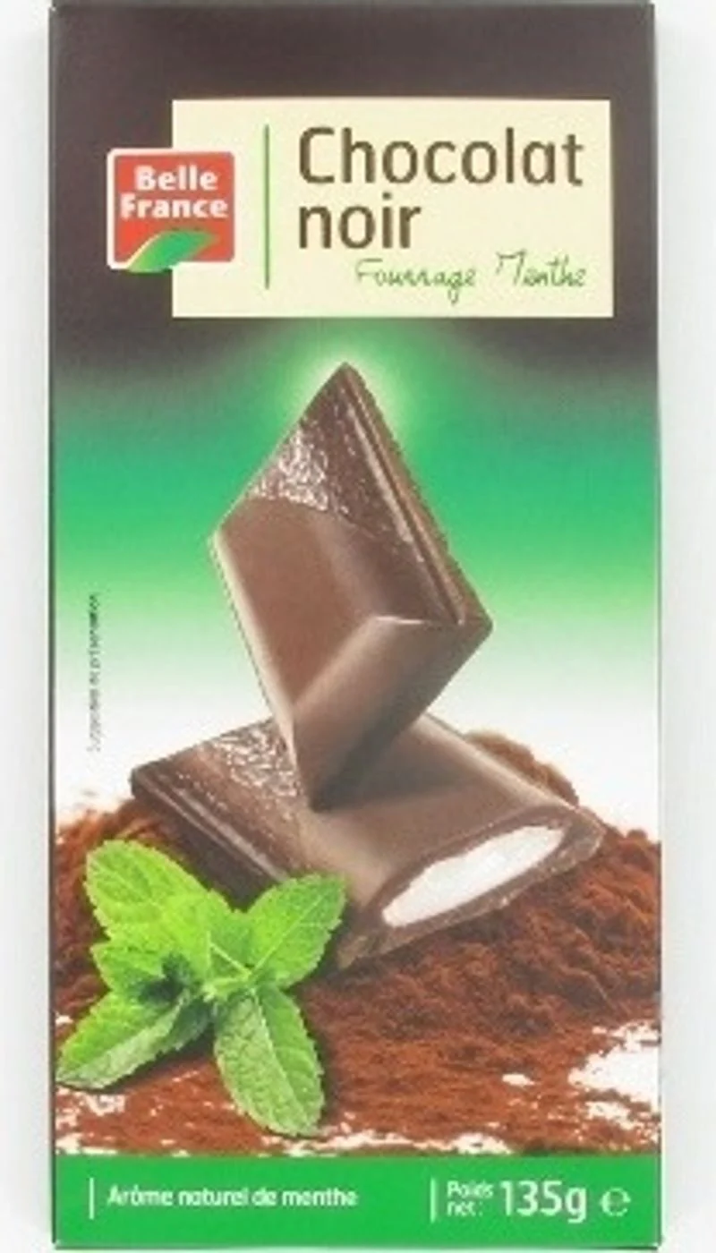mint filled dark chocolate 135g (#122359)