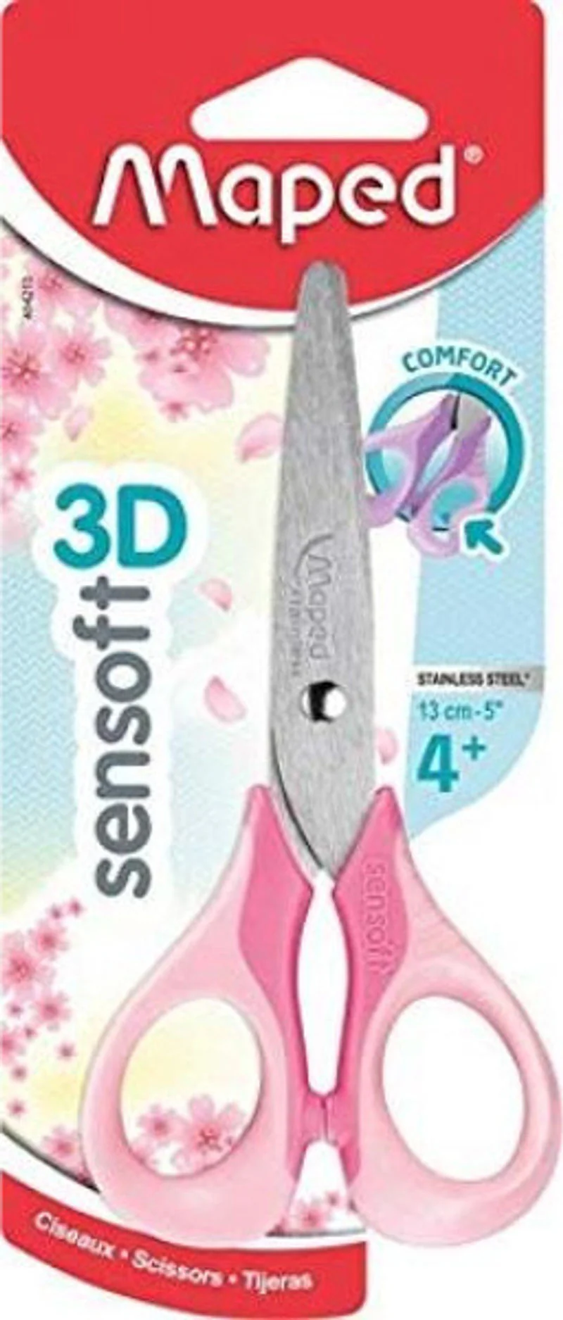 pastel round tip scissors blue (#122372)