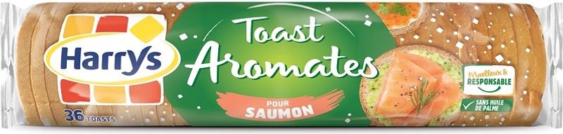 salm toasts bread 280g\harrys (#122416)