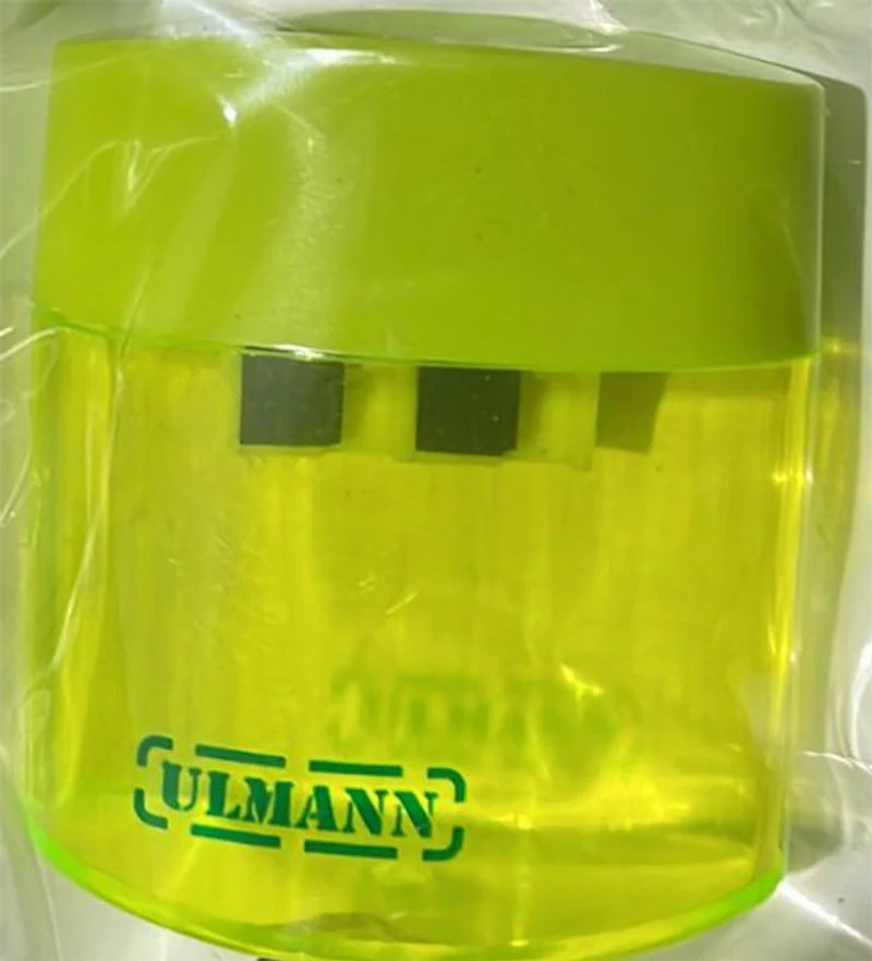 green 2 hole pencil sharpener (#122420)